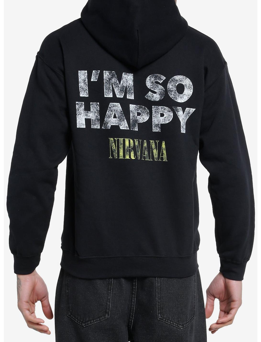 Nirvana I'm So Happy Hoodie Product Image