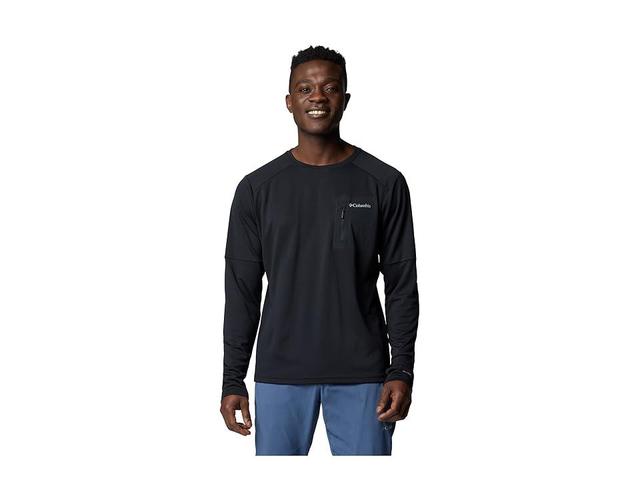 Columbia Columbia Tech Knit Long Sleeve Crew Men's Clothing Product Image