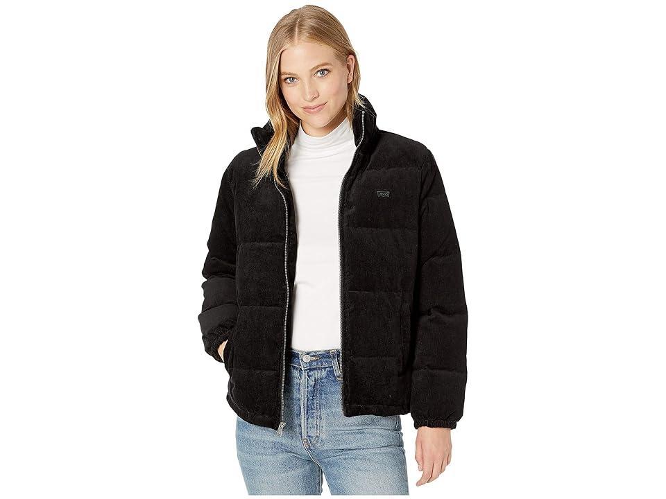 Levi's(r) Corduroy Stand Collar Puffer Women's Clothing Product Image