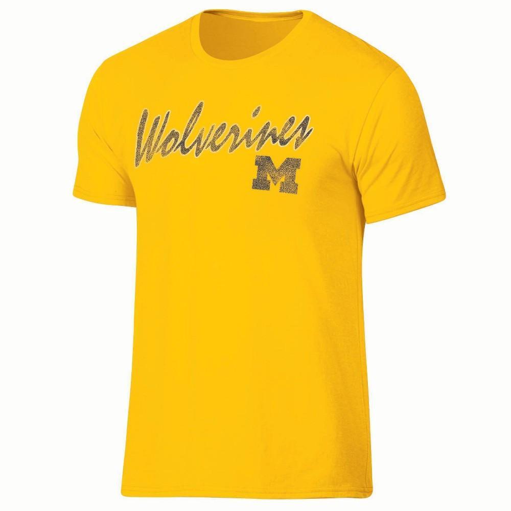 NCAA Michigan Wolverines Mens Heather T-Shirt Product Image