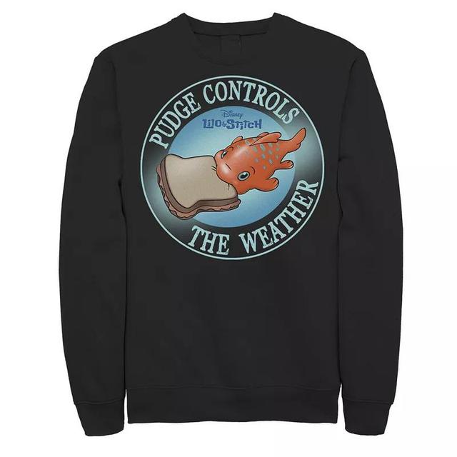 Disneys Lilo & Stitch Pudge Controls The Weather Mens Sweatshirt Product Image