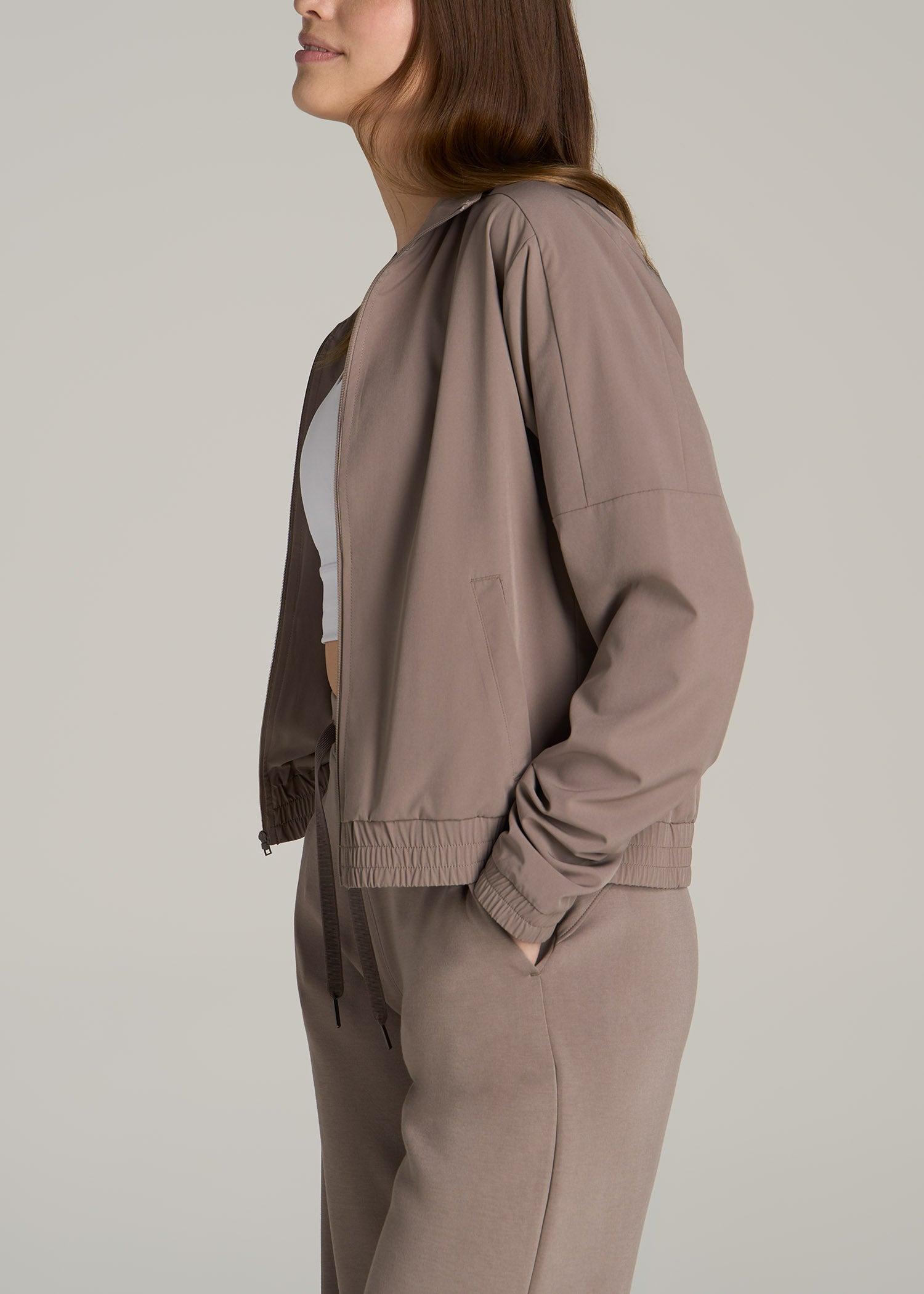 Layer Up Tall Women's Jacket in Portobello Female Product Image