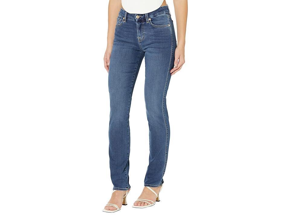 Kimmie Mid-Rise Straight-Leg Jeans Product Image