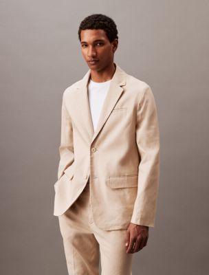 Linen Blend Blazer Product Image