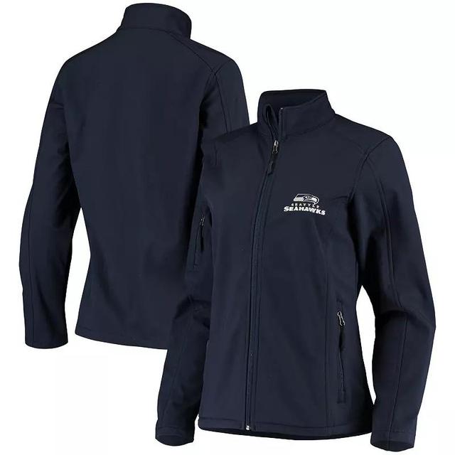 Womens College Seattle Seahawks Full-Zip Sonoma Softshell Jacket Blue Product Image