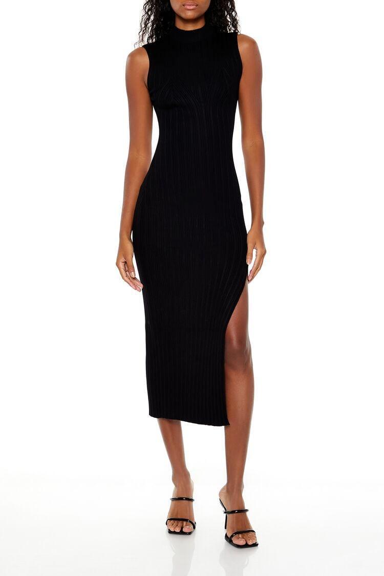 Mock Neck Midi Sweater Dress | Forever 21 Product Image