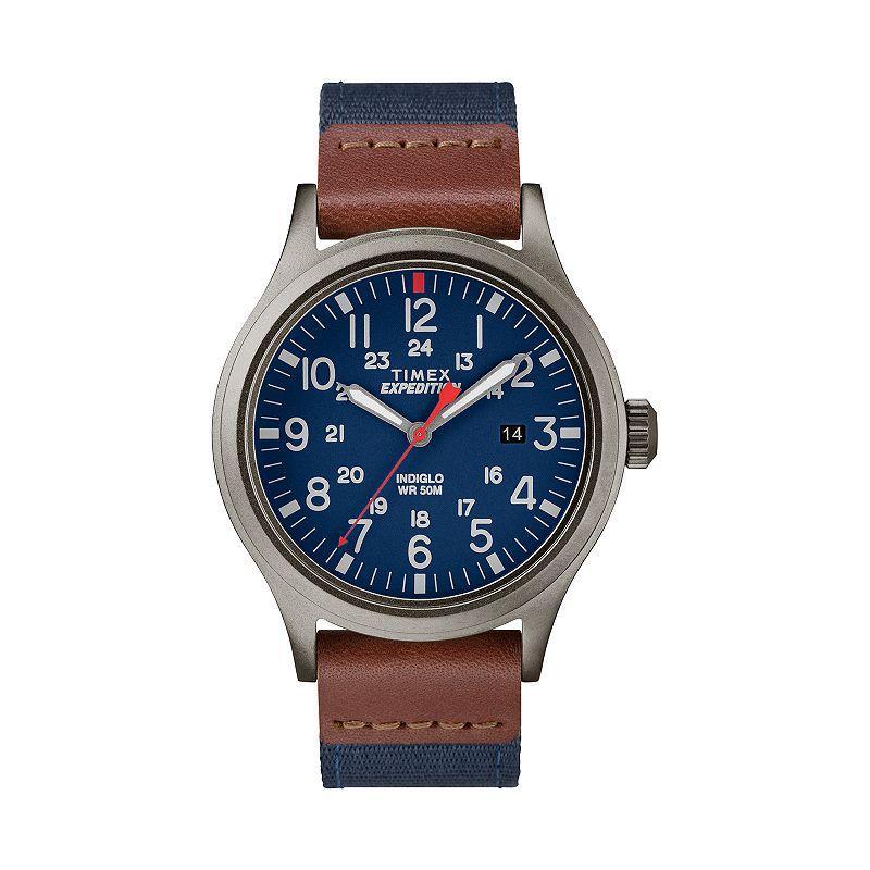 Timex Expedition Scout Mens Watch - TW4B14100JT, Blue Product Image