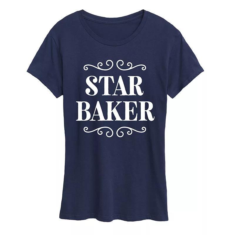 Womens Star Baker Graphic Tee Product Image