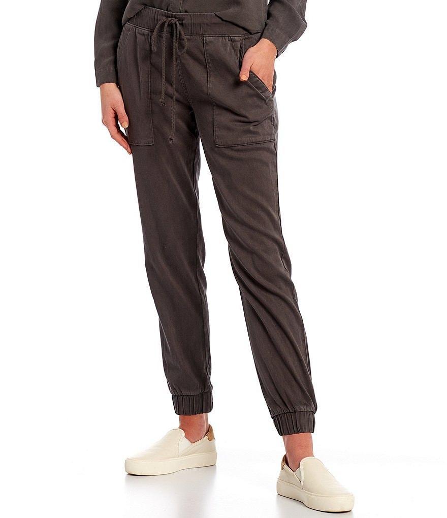 Cloth & Stone Twill Pocket Coordinating Cropped Joggers product image