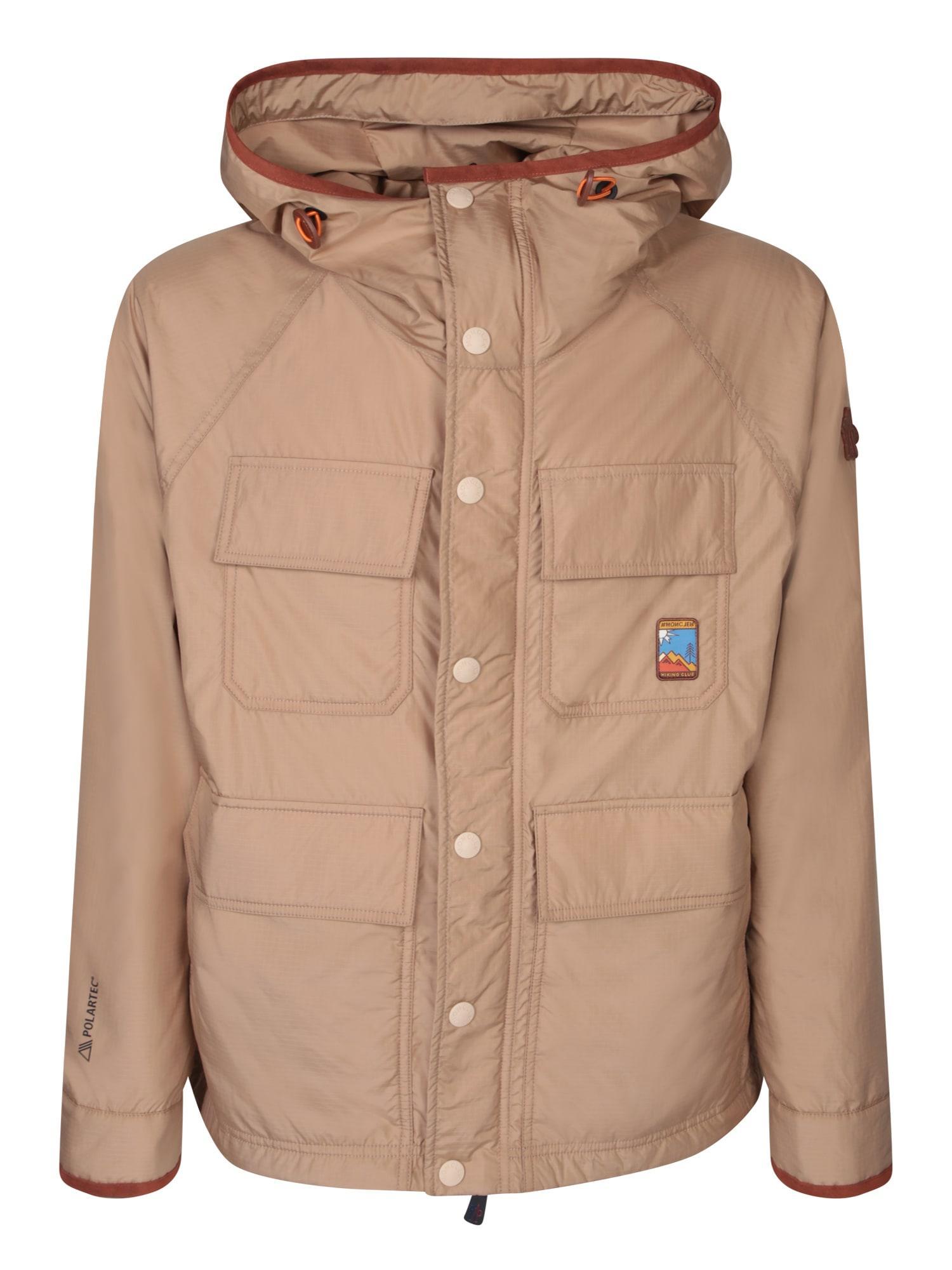 MONCLER Field Jacket Rutor Beige Product Image