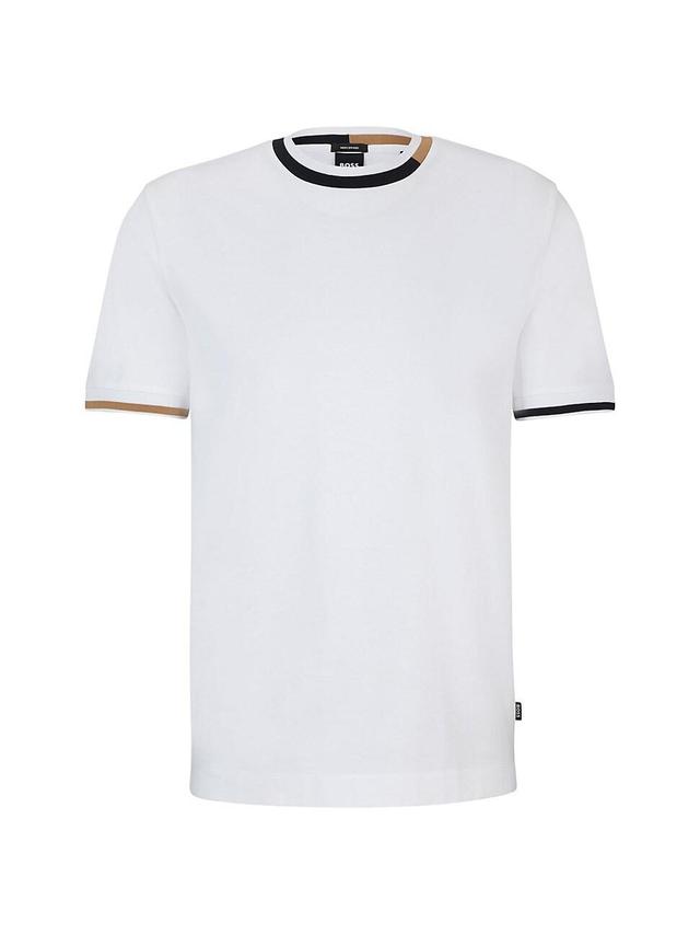 Mens Mercerized-Cotton T-Shirt Product Image