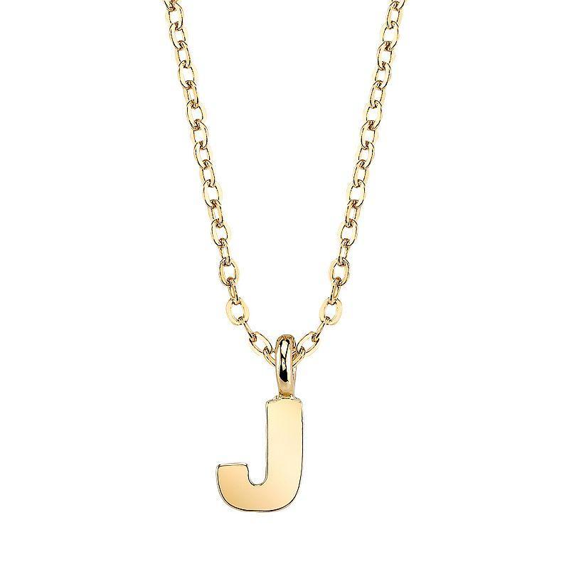 1928 Initial Pendant Necklace, Womens B Product Image