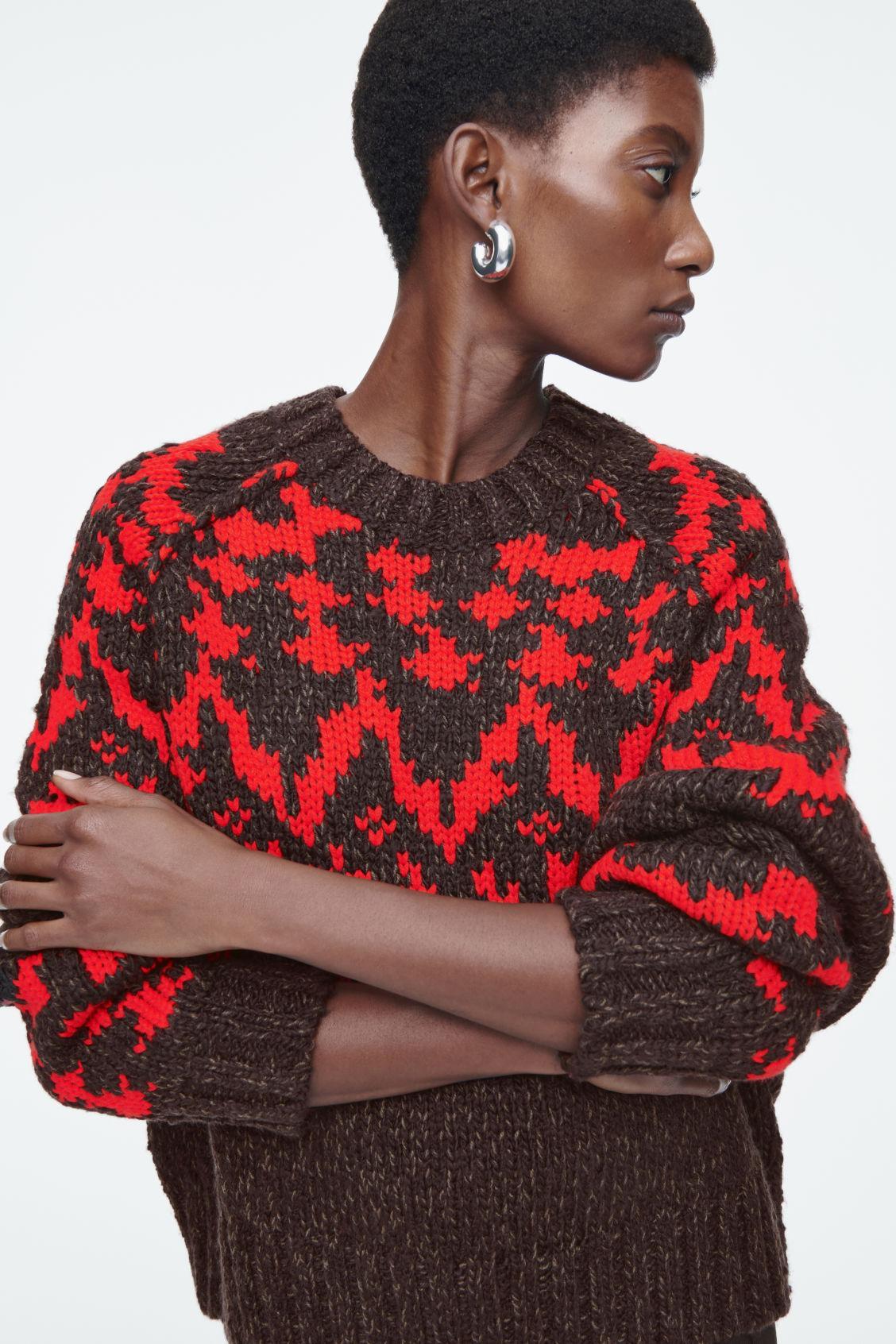 FAIR-ISLE WOOL SWEATER Product Image