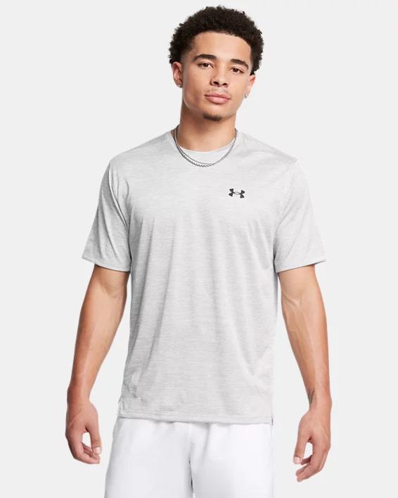 Under Armour Mens Under Armour Tech Vent Short Sleeve - Mens Midnight Navy/ Black Product Image