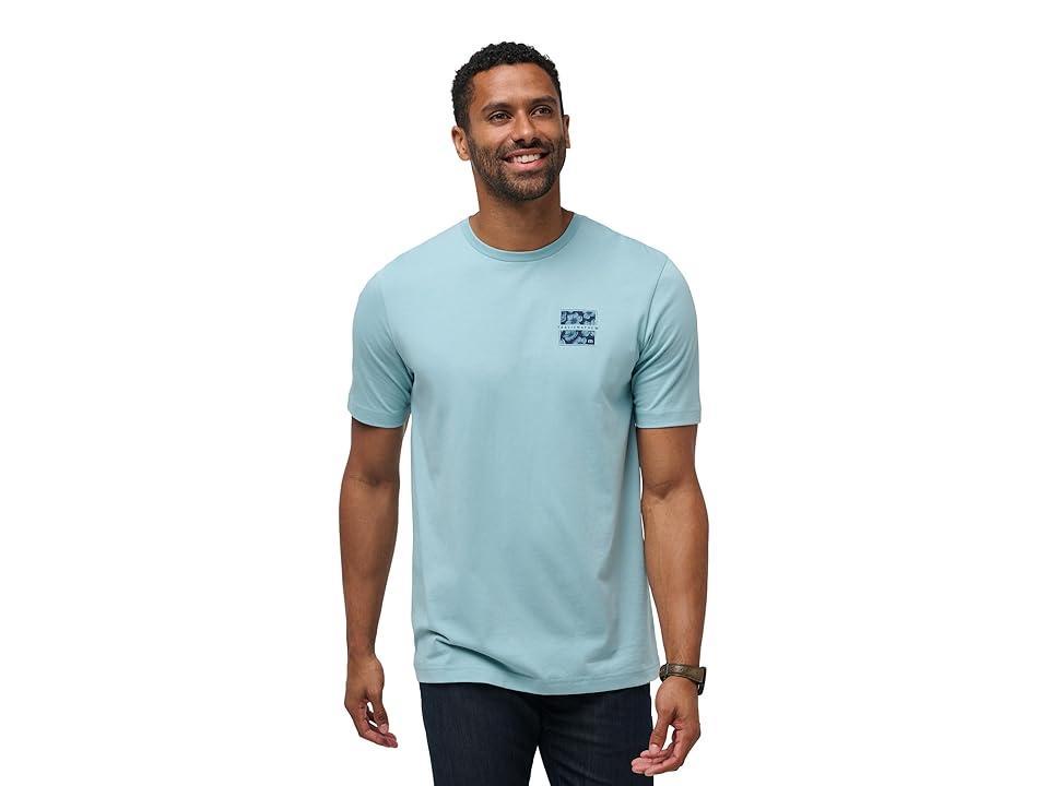 TravisMathew Catamaran Coast (Cameo) Men's Short Sleeve Knit Product Image