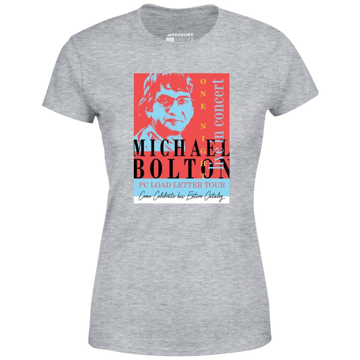 Michael Bolton in Concert Office Space - Women's T-Shirt Female Product Image