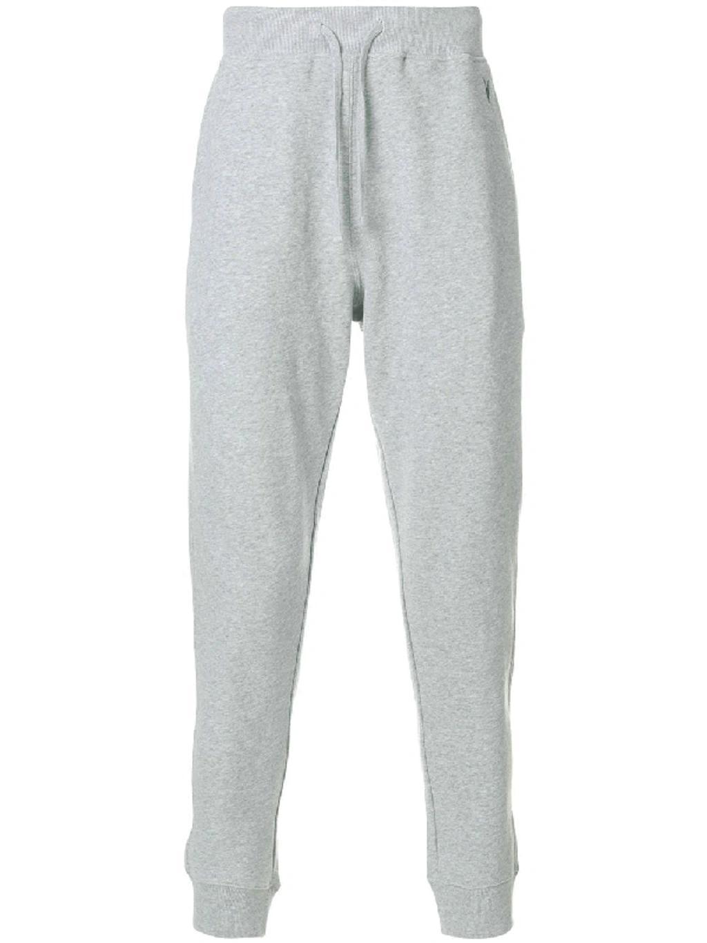 ALLSAINTS Gathered Ankle Track Pants In Grey Product Image