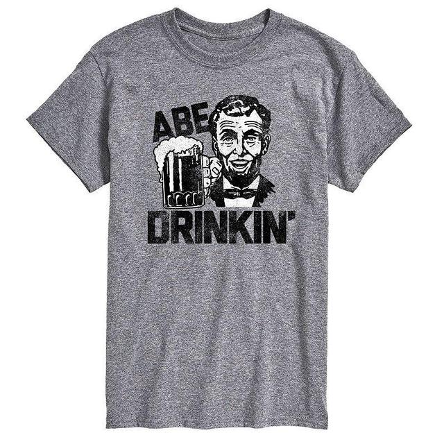 Mens Abe Drinking Graphic Tee Product Image