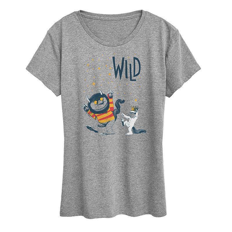 Womens Where The Wild Things Are Wild One Graphic Tee Product Image