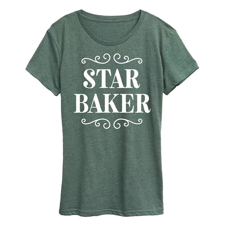 Womens Star Baker Graphic Tee Product Image