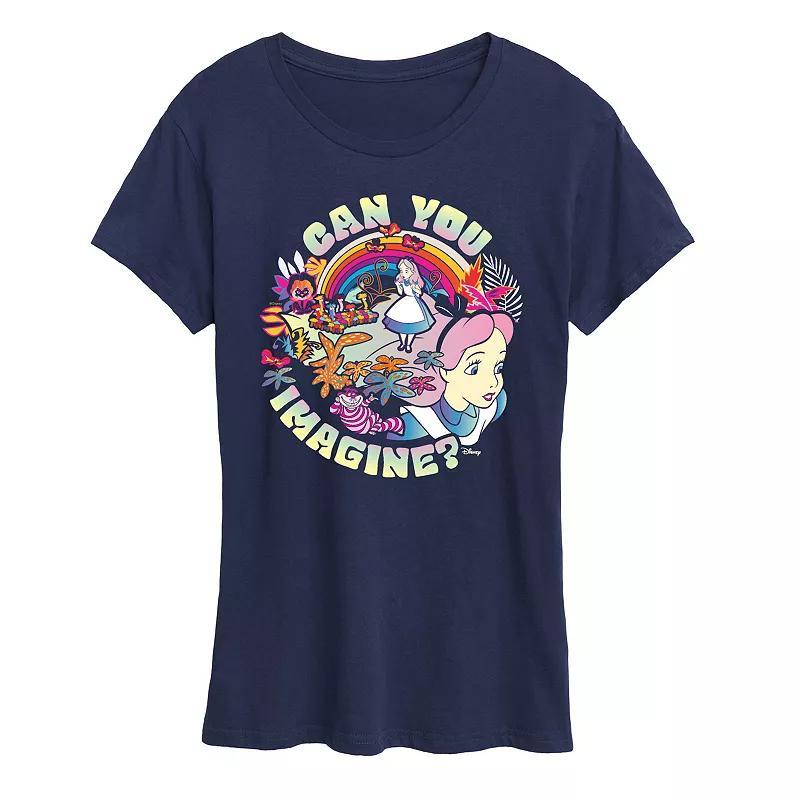 Disneys Alice in Wonderland Womens Imagine Graphic Tee Product Image