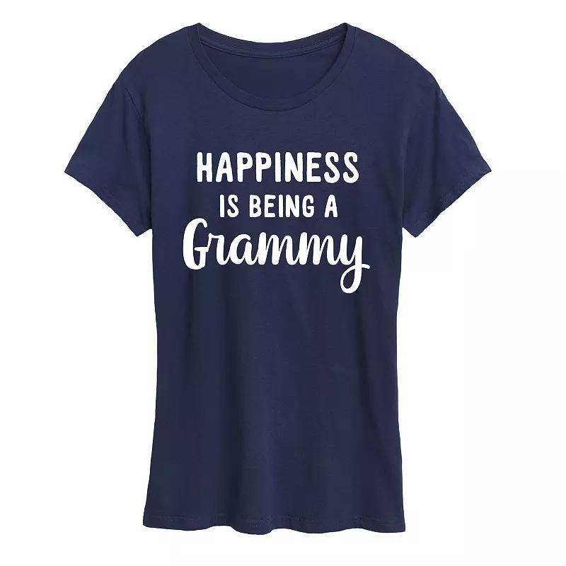 Womens Happiness is Being a Grammy Graphic Tee, Girls Product Image