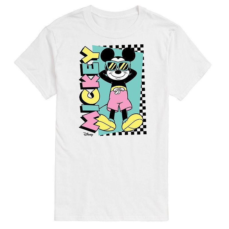 Disneys Mickey Mouse Big & Tall Sunbathe Graphic Tee, Mens Product Image