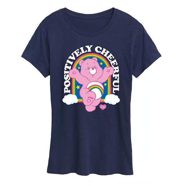 Womens Care Bears Positively Cheerful Graphic Tee, Girls Product Image