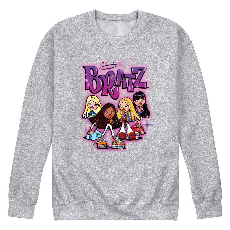 Mens Bratz Doll Group Fleece Sweatshirt Product Image