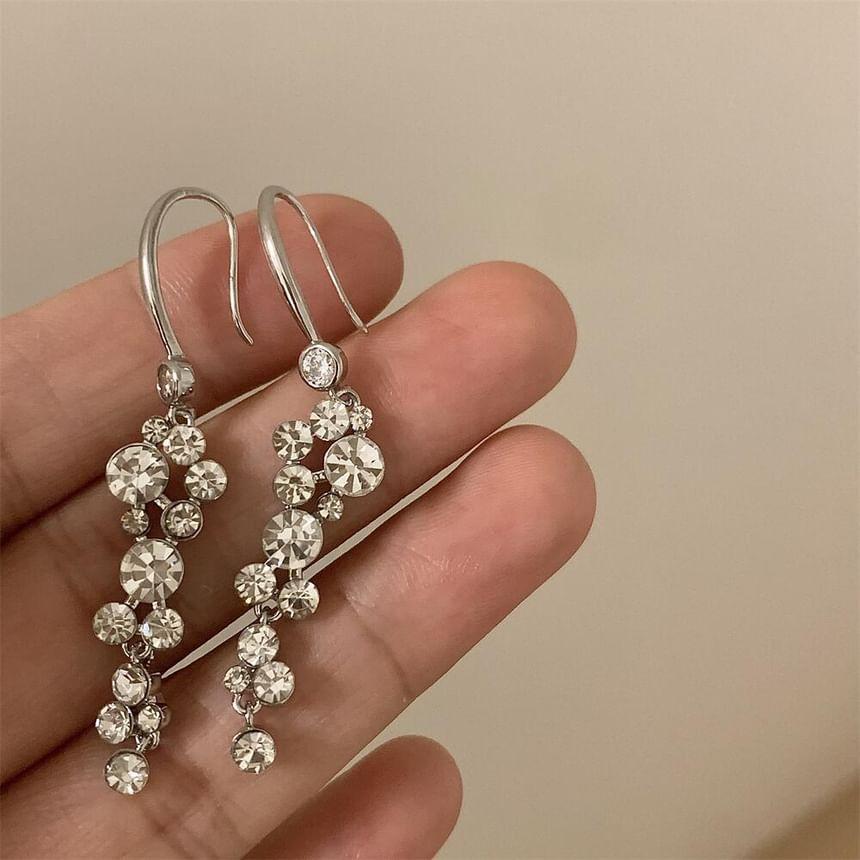 Rhinestone Drop Earring Product Image