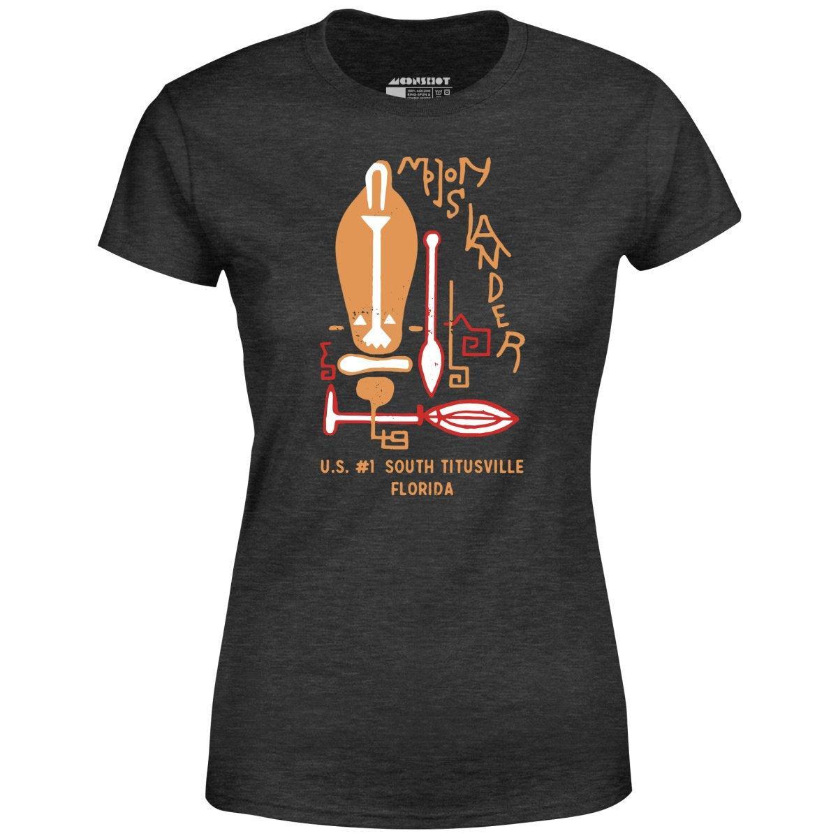 Moon Islander - Titusville, FL - Vintage Tiki Bar -  Women's T-Shirt Female Product Image