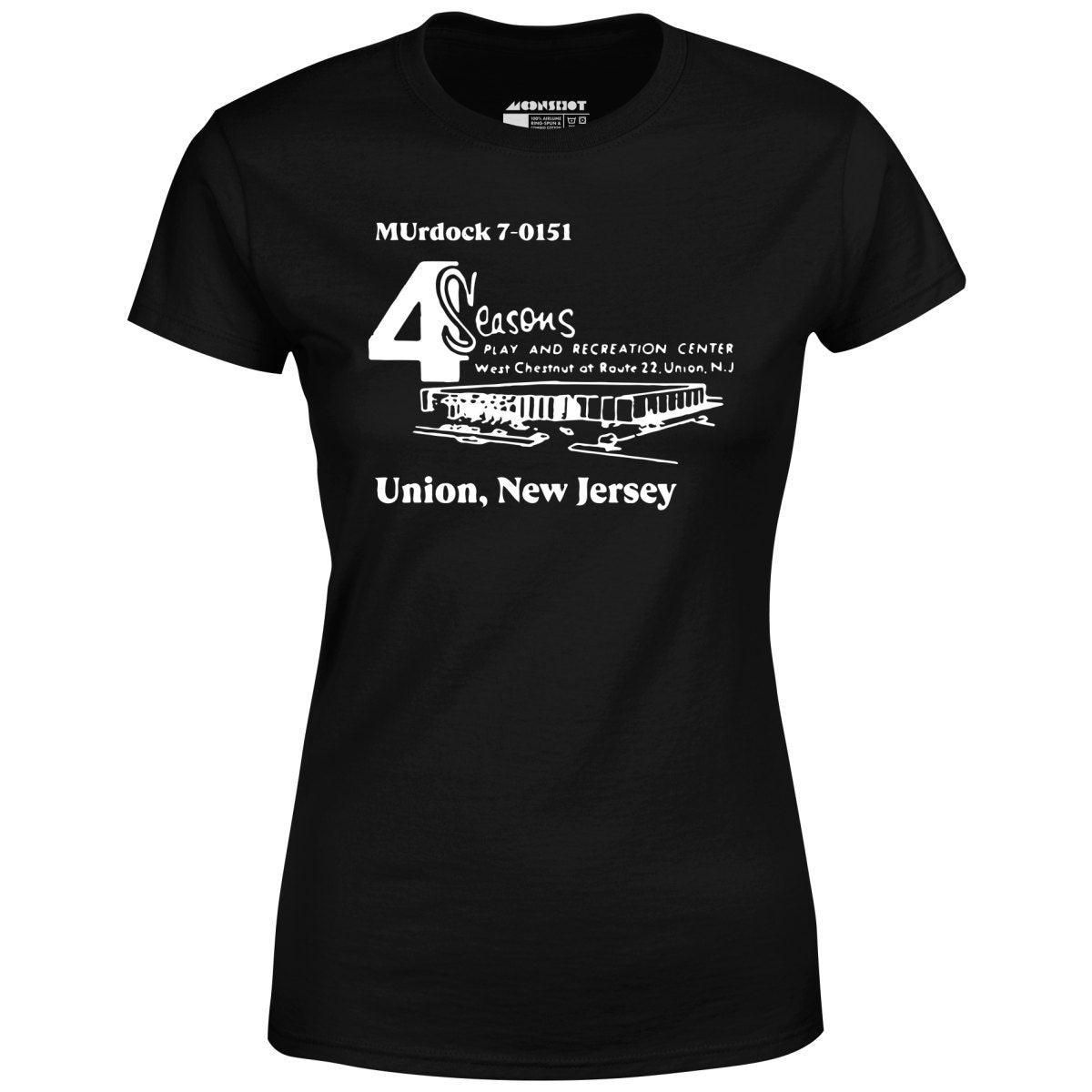 4 Seasons - Union, NJ - Vintage Bowling Alley - Women's T-Shirt Female Product Image