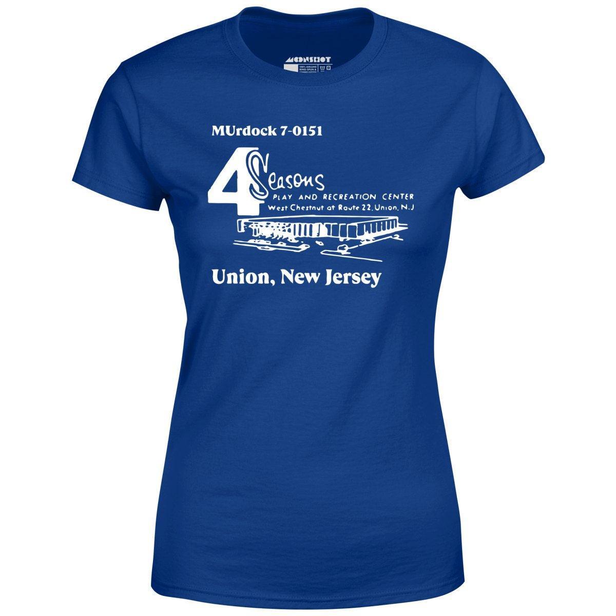 4 Seasons - Union, NJ - Vintage Bowling Alley - Women's T-Shirt Female Product Image