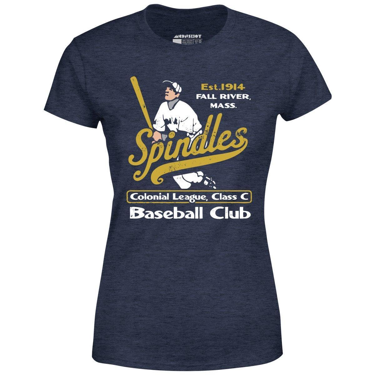 Fall River Spindles - Massachusetts - Vintage Defunct Baseball Teams - Women's T-Shirt Female Product Image