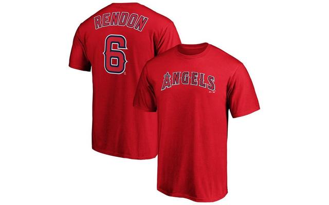 Mens Nike Anthony Rendon Los Angeles Angels Name & Number T-Shirt Product Image