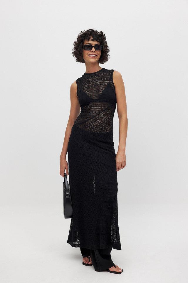 Floral Lace Midi Dress Product Image