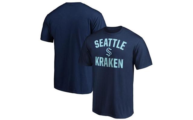 Majestic Seattle Kraken Mens Victory Arch T-Shirt Product Image