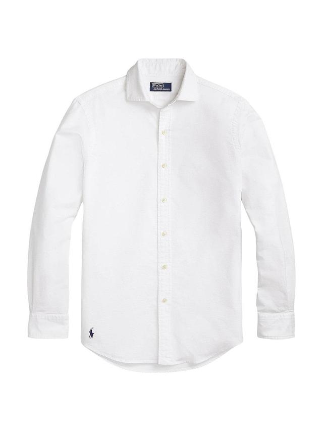 Mens Cotton Oxford Button-Up Shirt Product Image