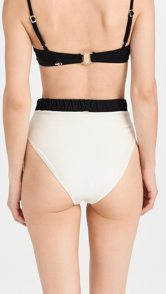 PatBO Seashell High Cut Bikini Bottoms | Shopbop Product Image