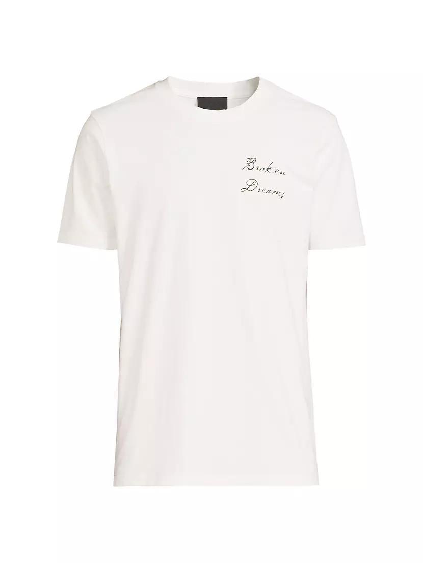 Broken Dreams Liam Logo Cotton T-Shirt Product Image