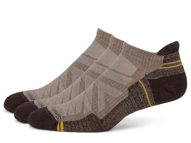 Smartwool Hike Light Cushion Low Ankle Socks 3-Pack (Fossil) Men's Crew Cut Socks Shoes Product Image