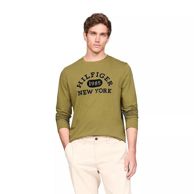 Mens Tommy Hilfiger Monotype Collegiate Long Sleeve Tee Product Image