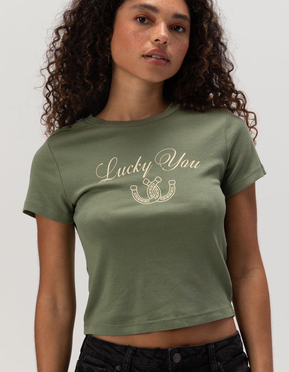 FULL TILT Lucky You Womens Tee Product Image