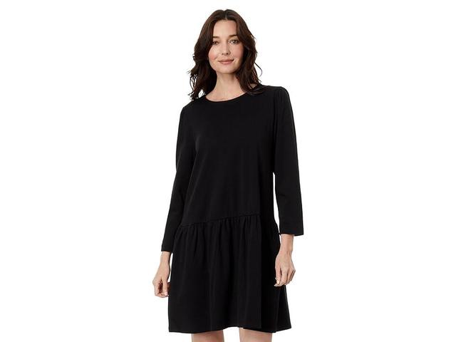 Lilla P Wide Sleeve Peplum Dress Women's Dress Product Image