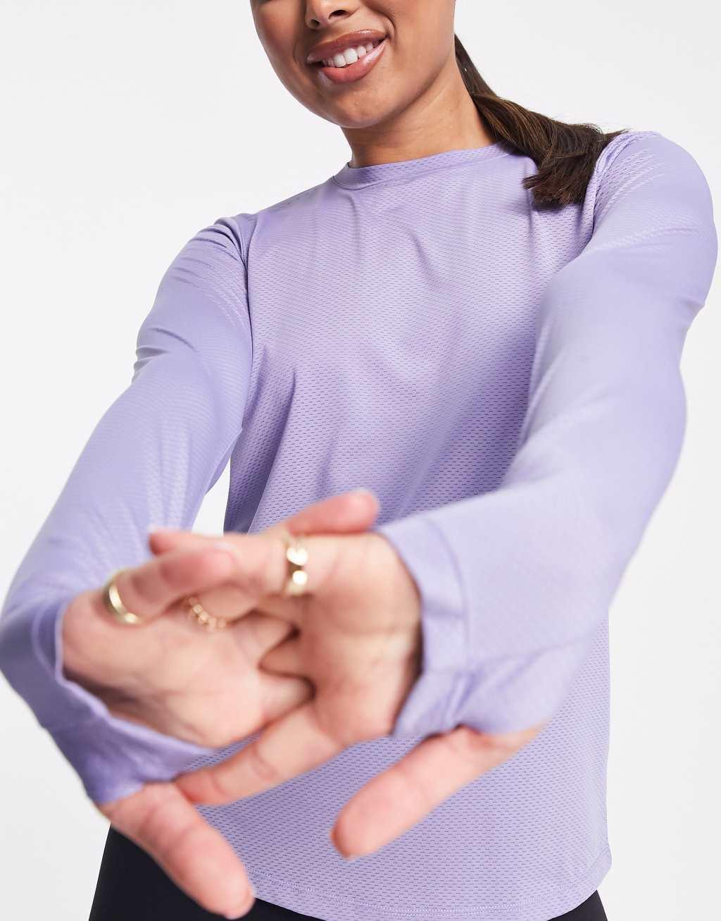 ASOS 4505 Petite icon long sleeve run top Product Image