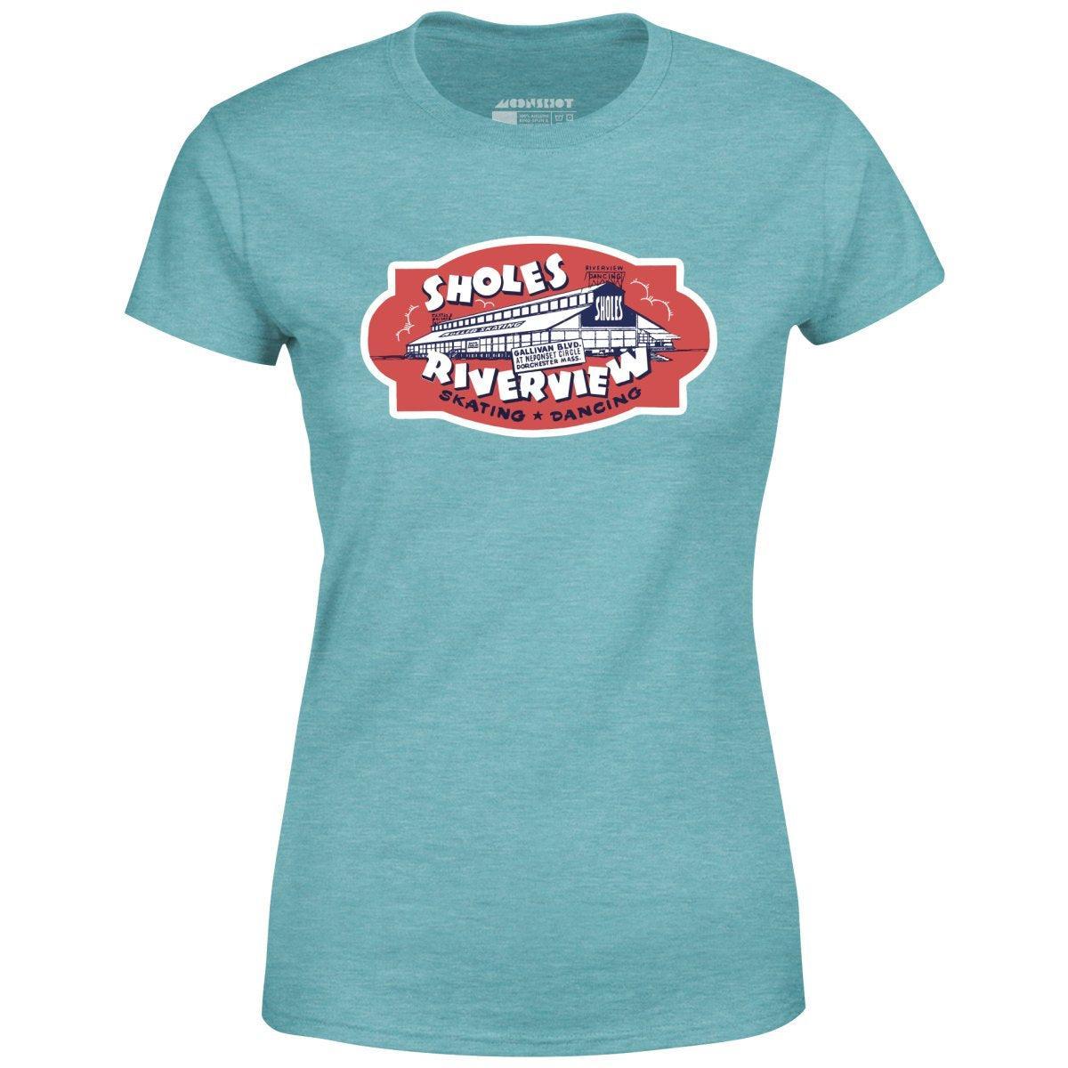 Sholes Riverview - Dorchester, MA - Vintage Roller Rink - Women's T-Shirt Female Product Image