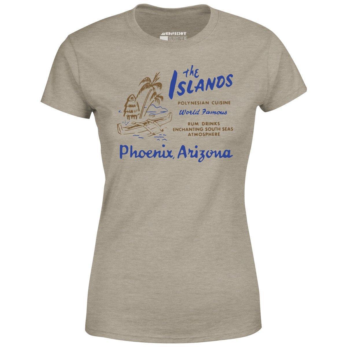 The Islands - Phoenix, AZ - Vintage Tiki Bar - Women's T-Shirt Female Product Image