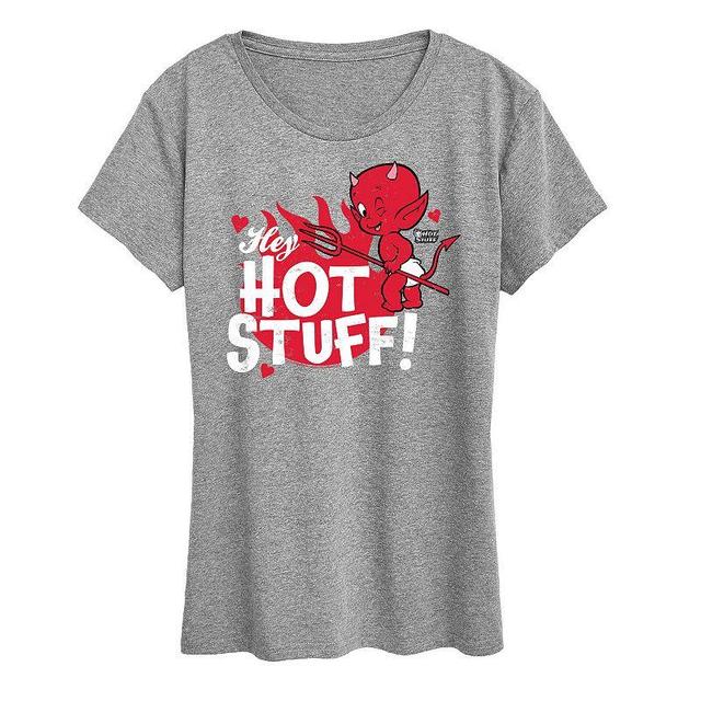 Womens Hot Stuff Graphic Tee, Girls Product Image