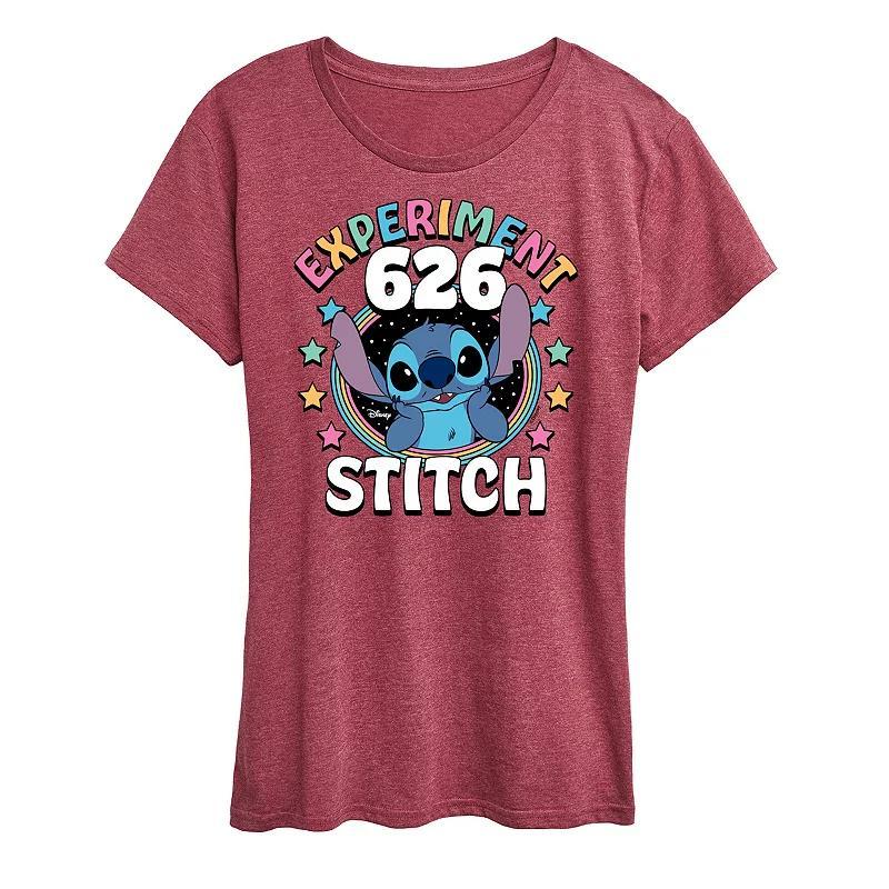 Disneys Lilo & Stitch Womens Experiment 626 Graphic Tee Product Image