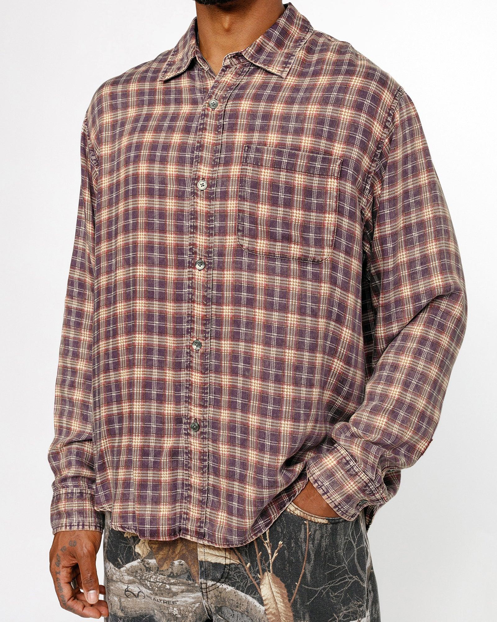 MATTHEW SHIRT PRINTED PLAID Male Product Image